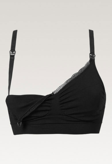 Wireless nursing bra - Black gallery