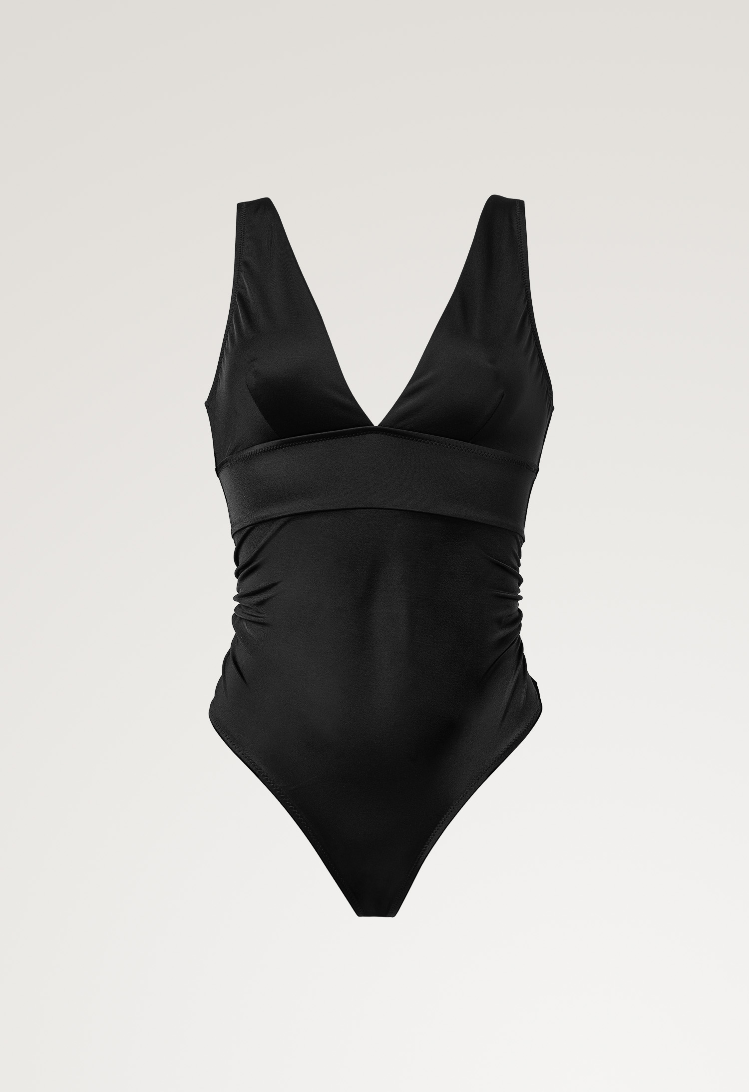 Plunge maternity swimsuit - Black gallery