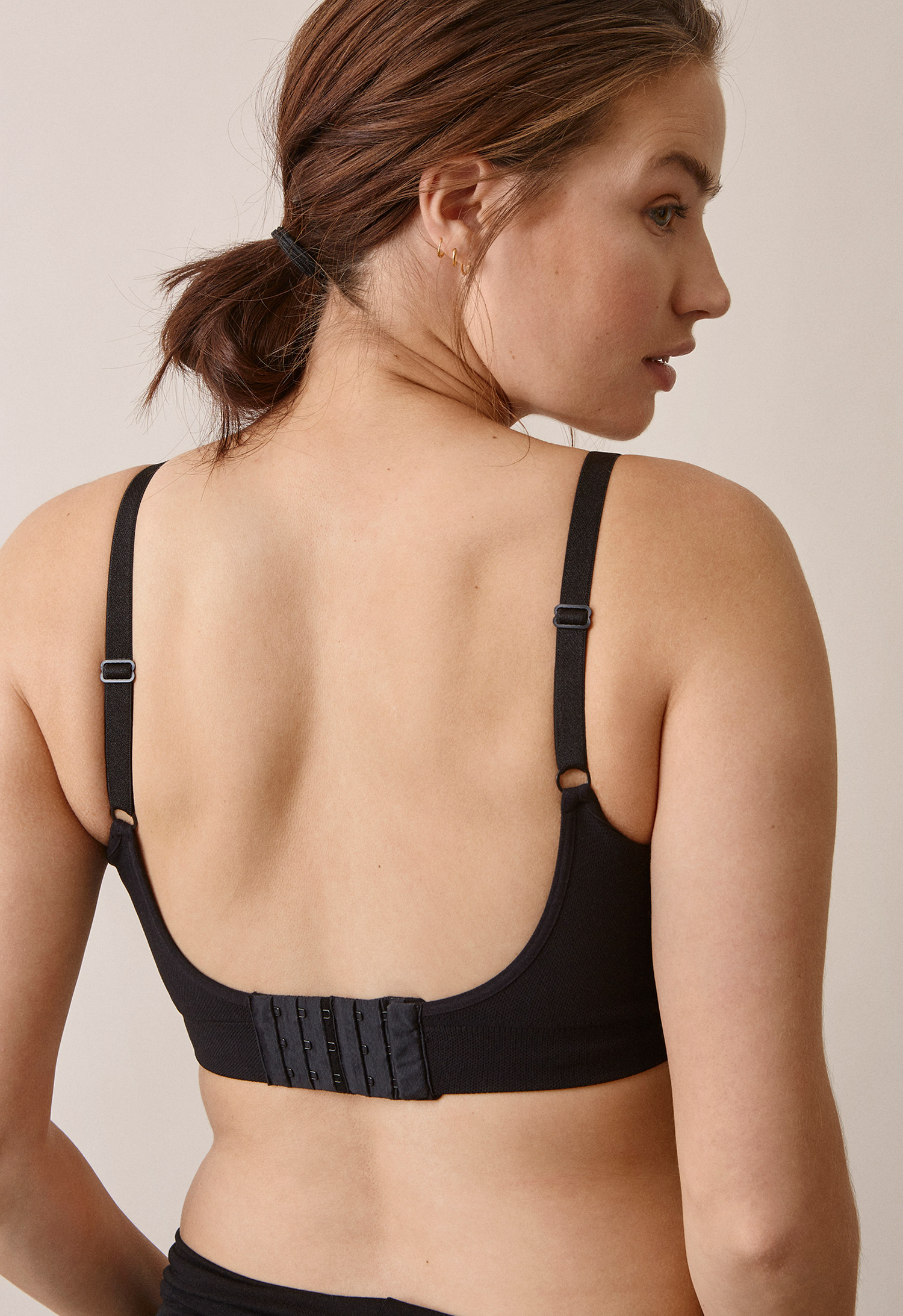 Wireless nursing bra - Black gallery