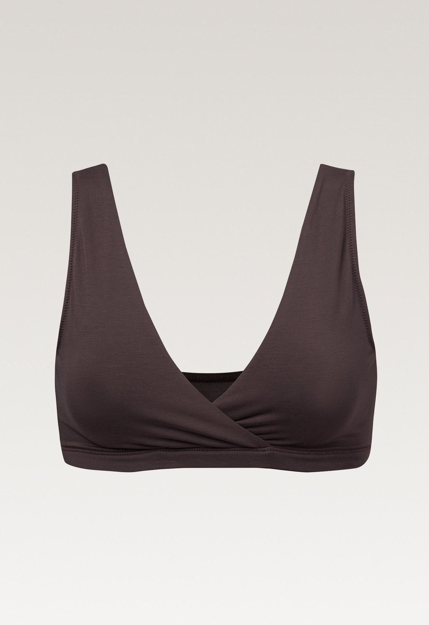 Soft nursing bra - Brown gallery